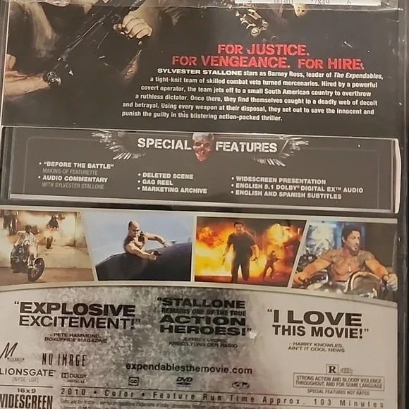 The Expendables DVD - Picture 4 of 5